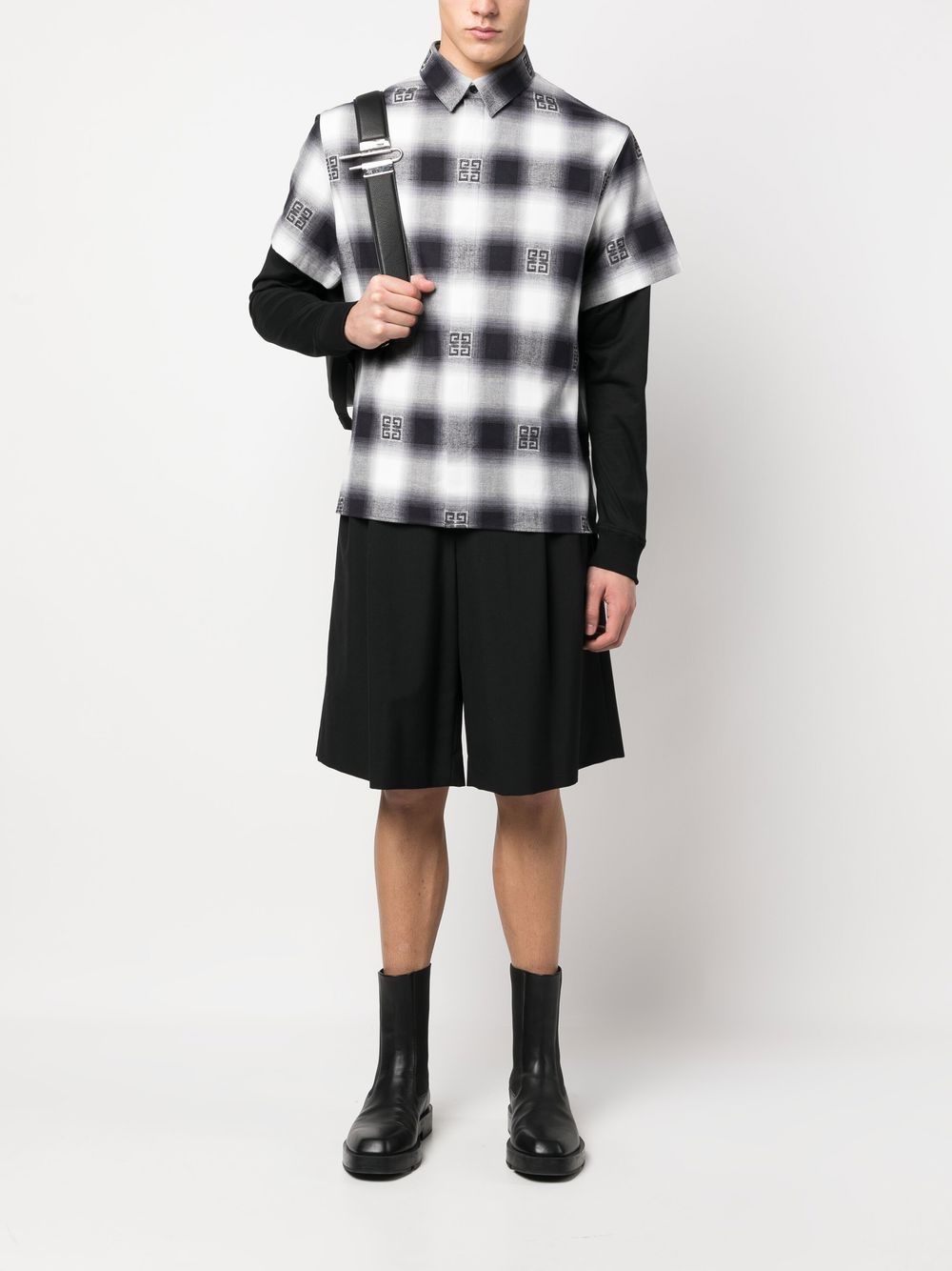 Givenchy GIVENCHY- Checked Cotton Shirt