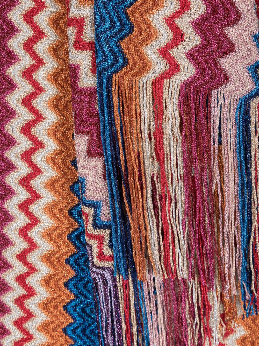 Missoni MISSONI- Zig-zag Motiv Scarf