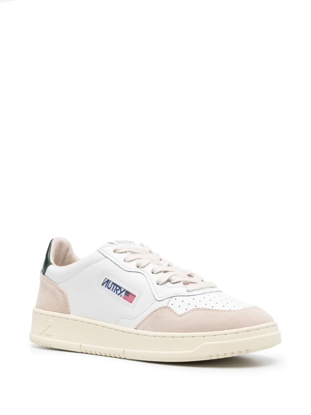 AUTRY AUTRY- Medalist Low Leather And Suede Sneakers