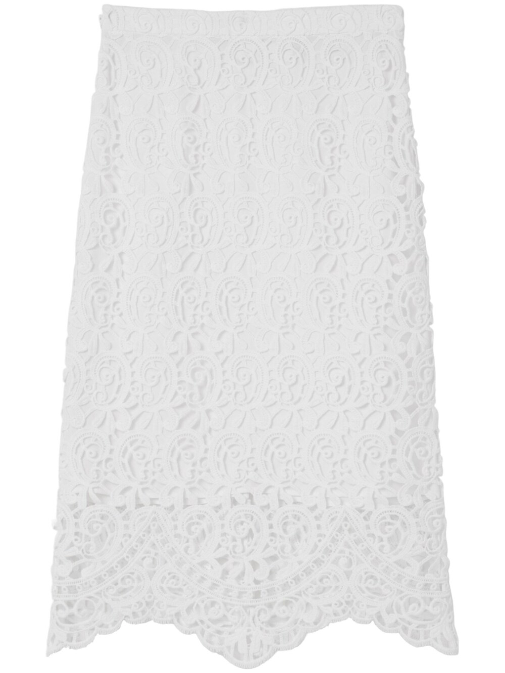 Burberry BURBERRY- Lace Midi Skirt