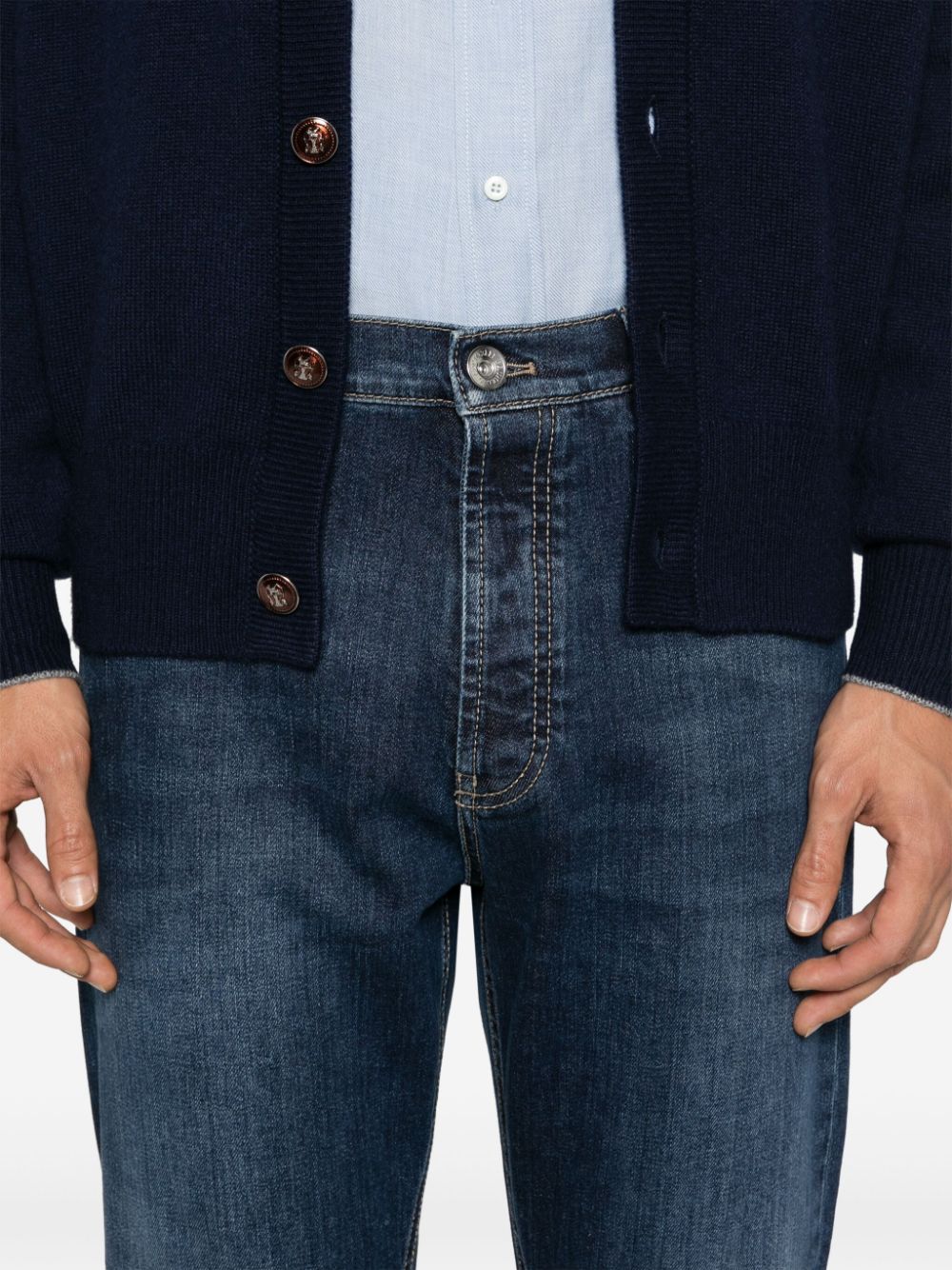 Brunello Cucinelli BRUNELLO CUCINELLI- Denim Jeans