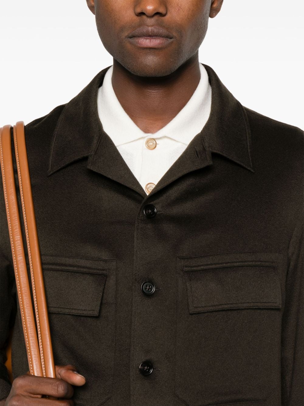 zegna ZEGNA- Cashmere Shirt