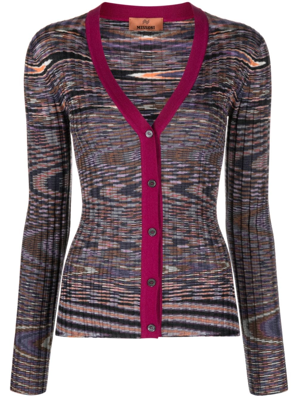 Missoni MISSONI- Buttoned Cashmere And Silk Blend Cardigan