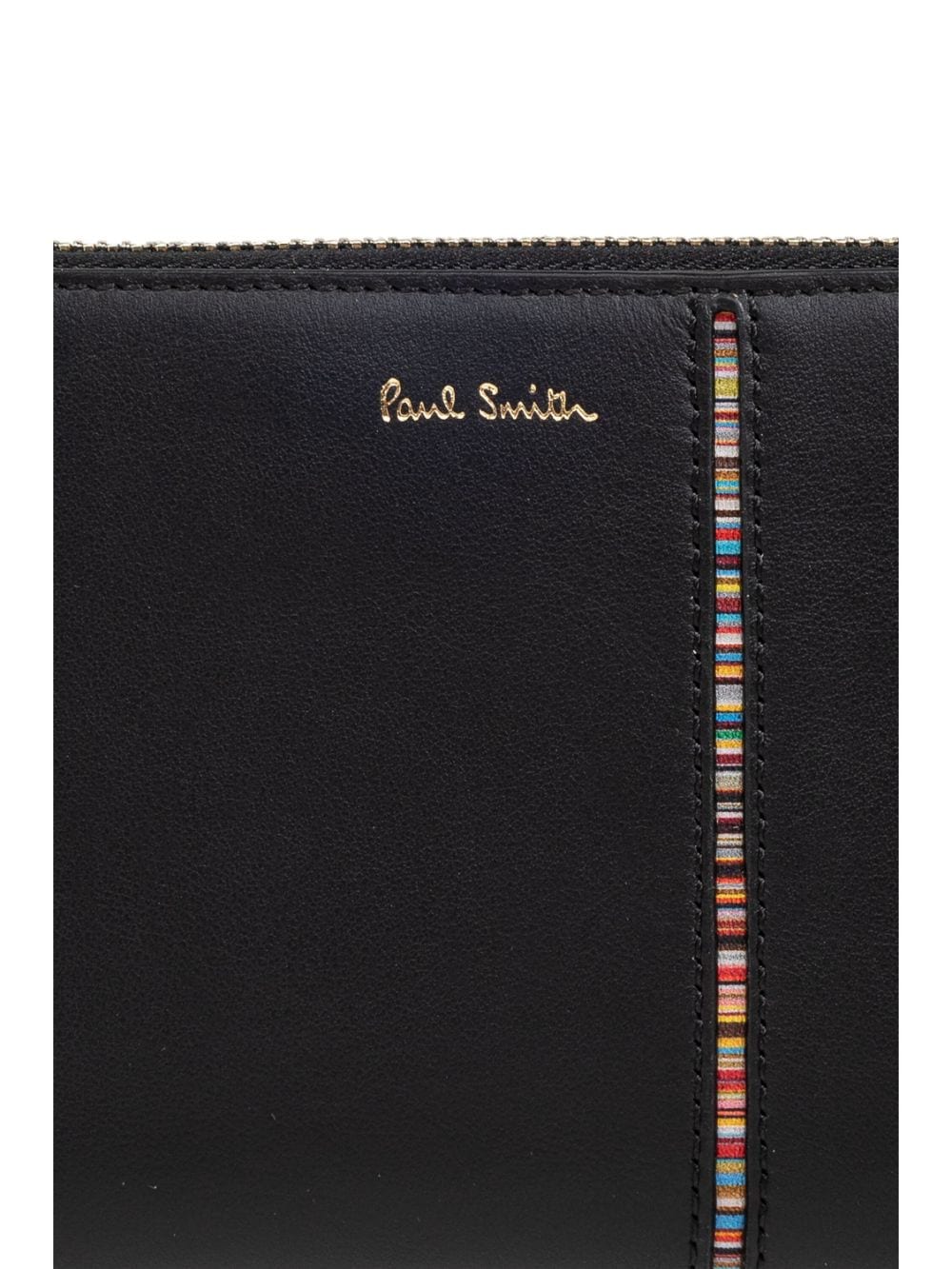 Paul Smith PAUL SMITH- Signature Striped Leather Wallet