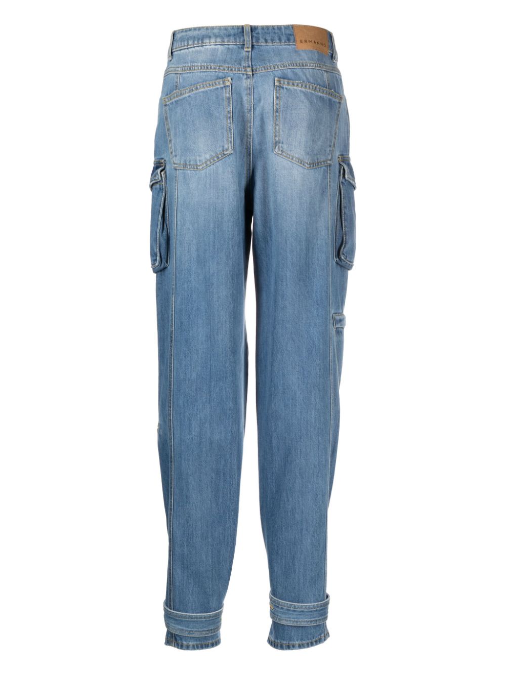 Ermanno ERMANNO- Cargo Denim Jeans