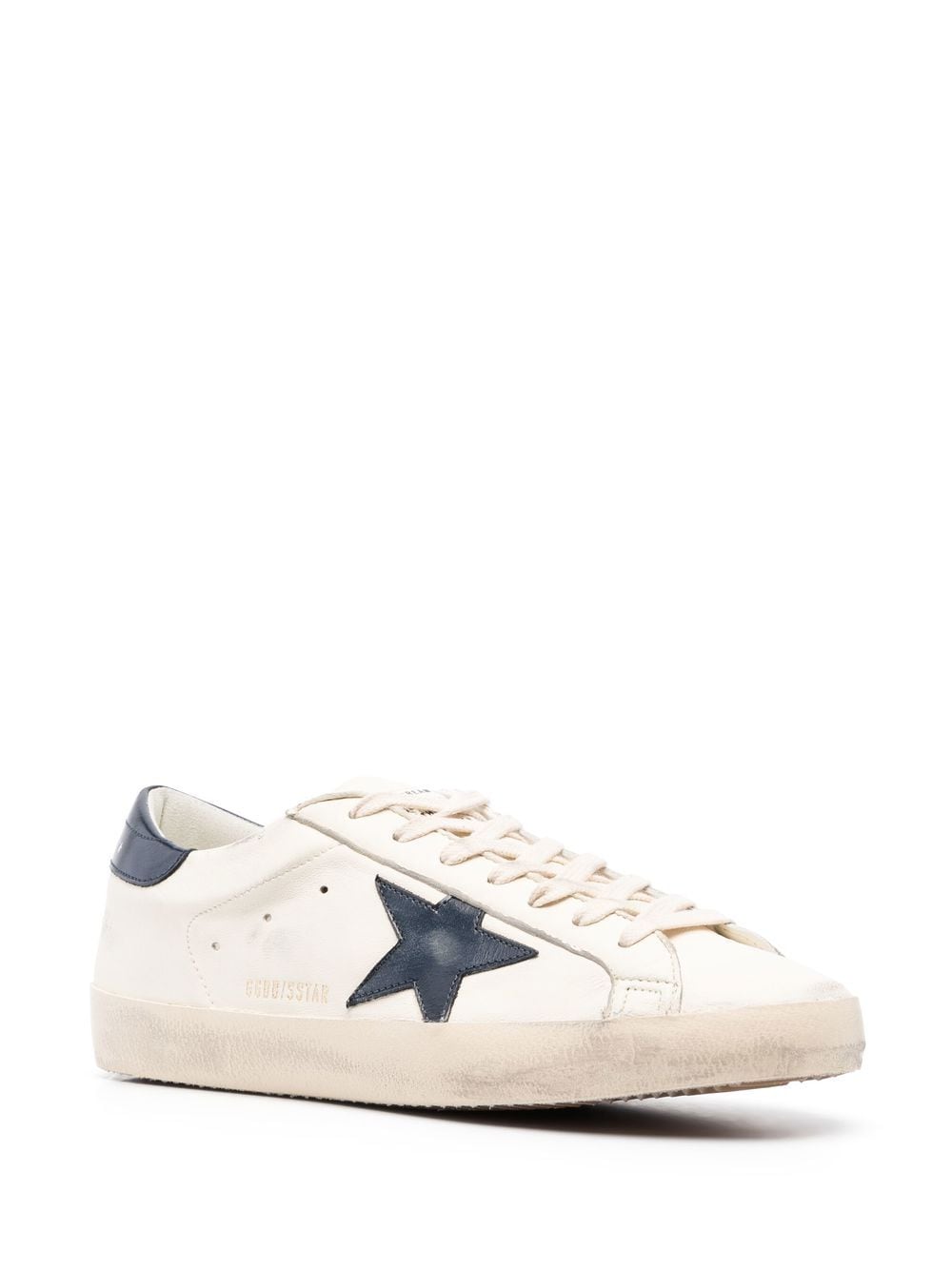 Golden Goose GOLDEN GOOSE- Super-star Leather Sneakers