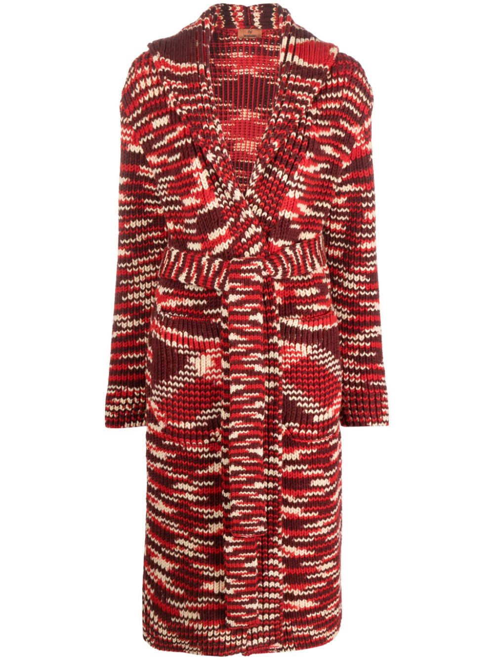 Missoni MISSONI- Printed Wool Long Cardigan