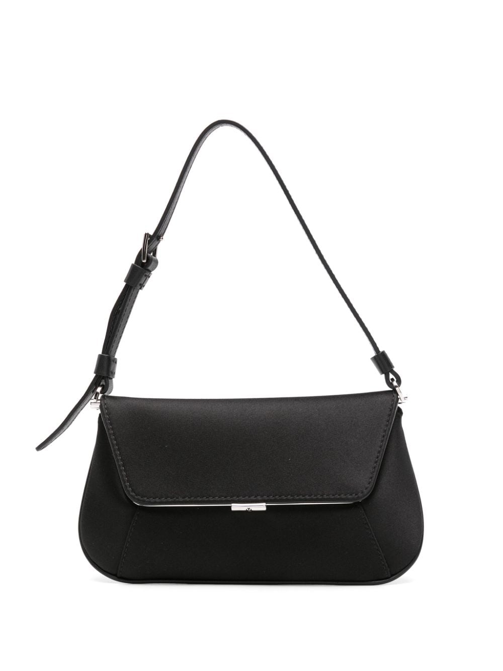 Amina Muaddi AMINA MUADDI- Ami Mini Satin Shoulder Bag