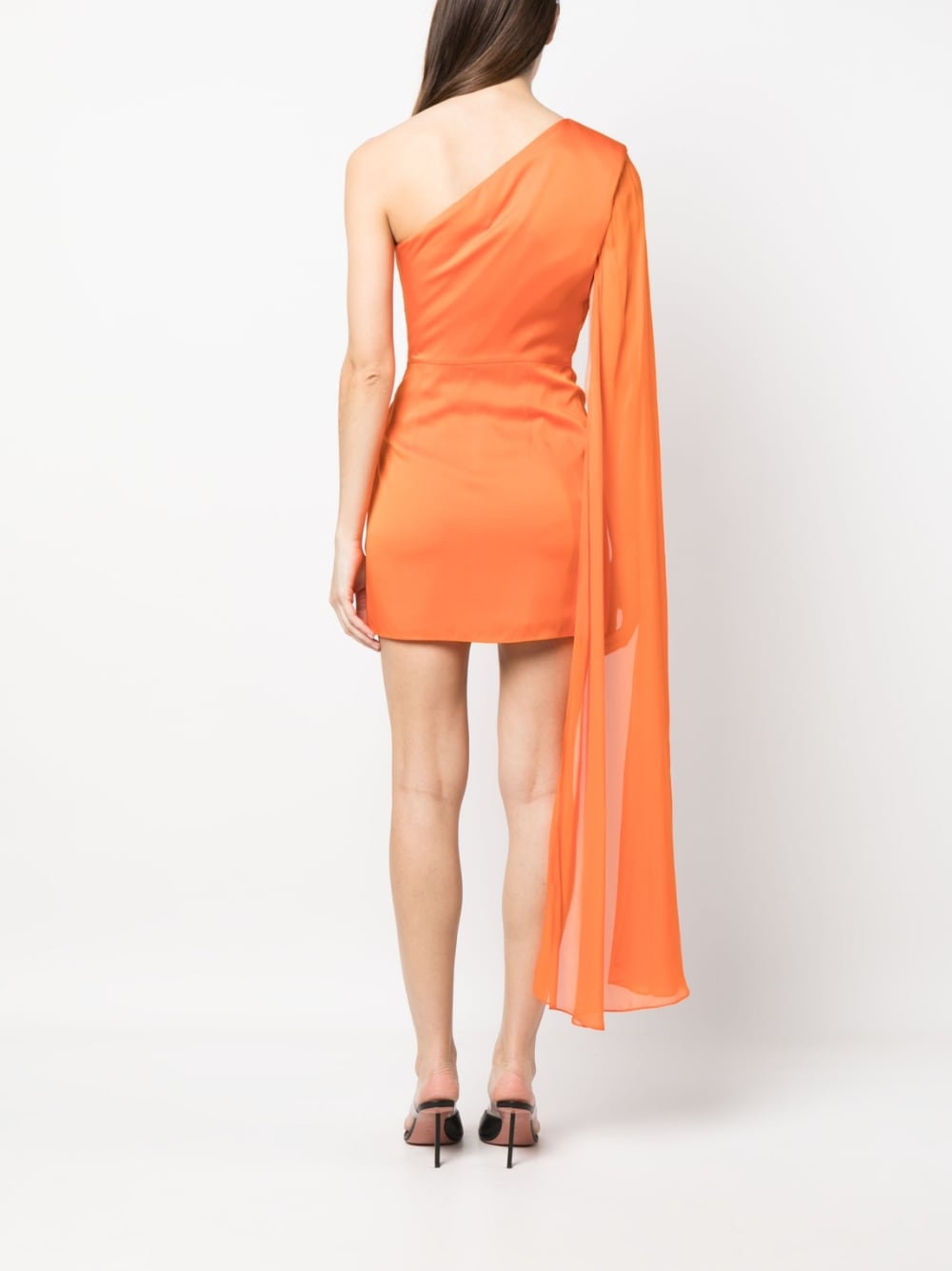 Roland Mouret ROLAND MOURET- Asymmetric Silk Crepe Mini Dress