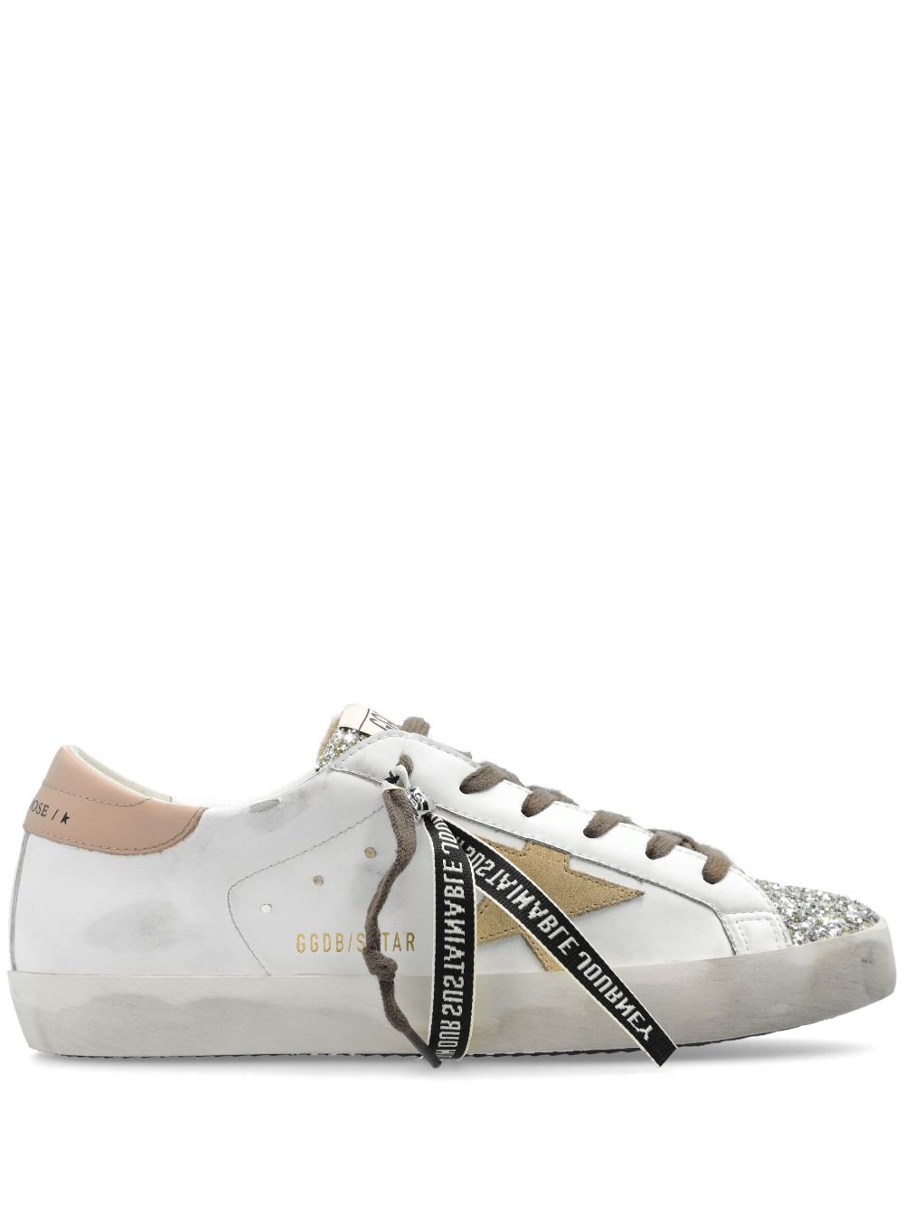 Golden Goose GOLDEN GOOSE- Super Star Leather Sneakers