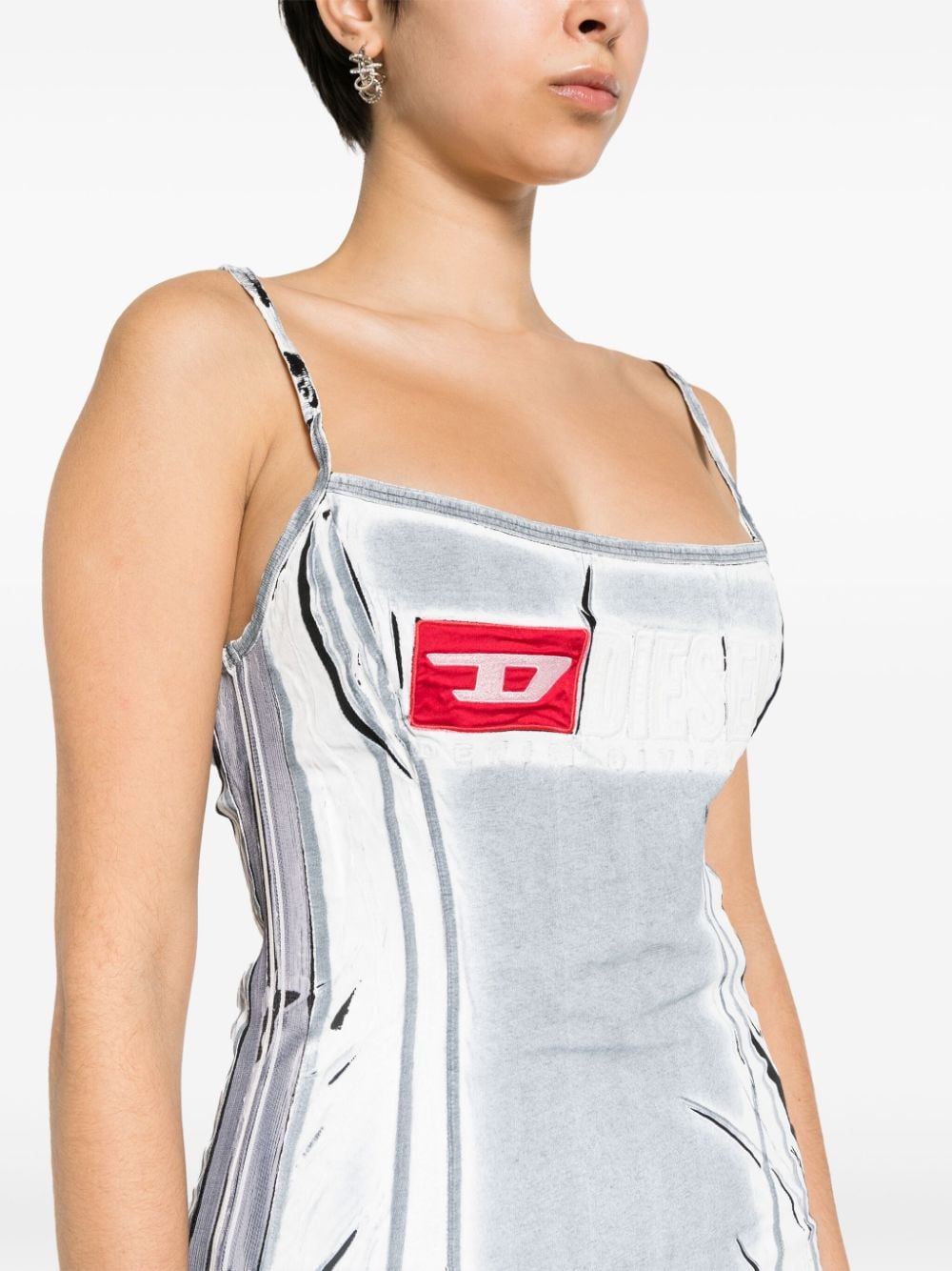 Diesel DIESEL- Logo Mini Dress