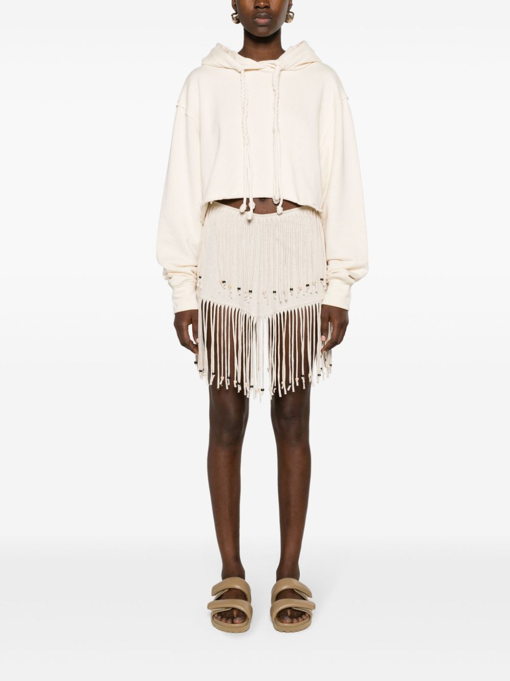 Alanui ALANUI- Monsoon Fringed Skirt