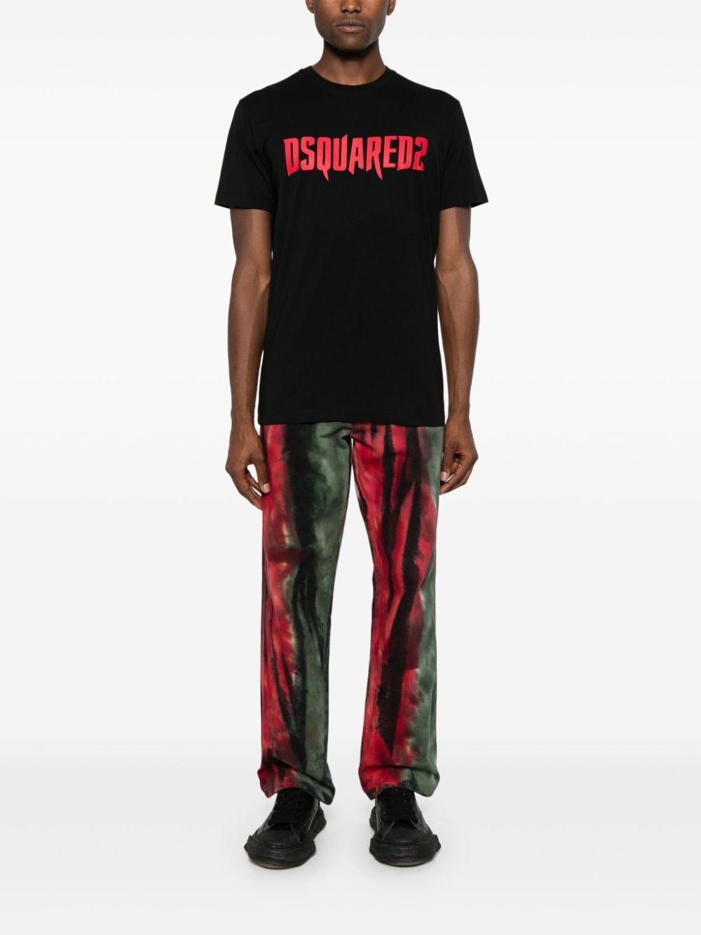 Dsquared2 DSQUARED2- Logo Cotton T-shirt