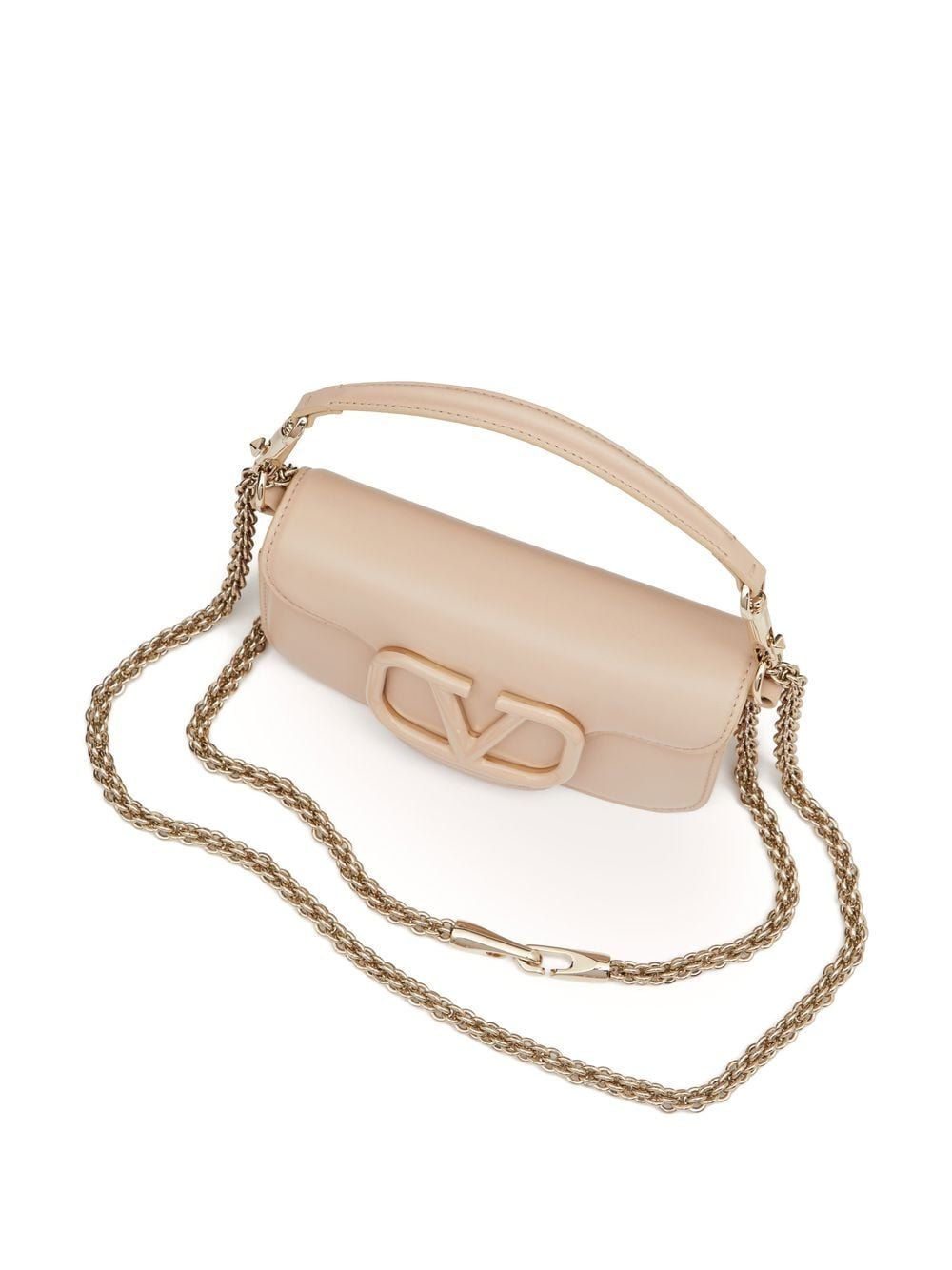 VALENTINO GARAVANI VALENTINO GARAVANI- Locò Small Leather Shoulder Bag