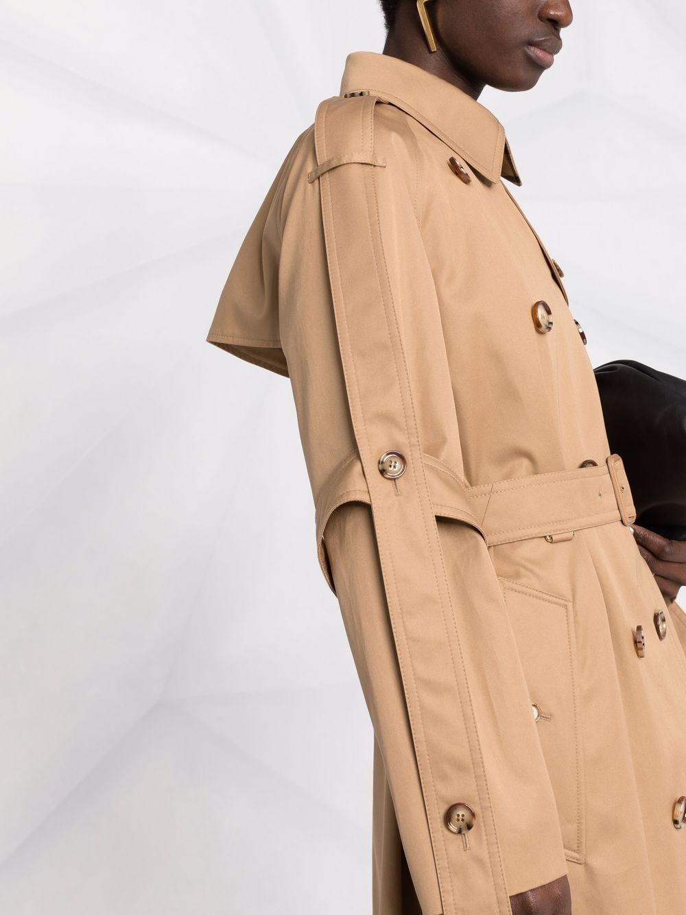 Burberry BURBERRY- Bramber Cotton Trench Coat