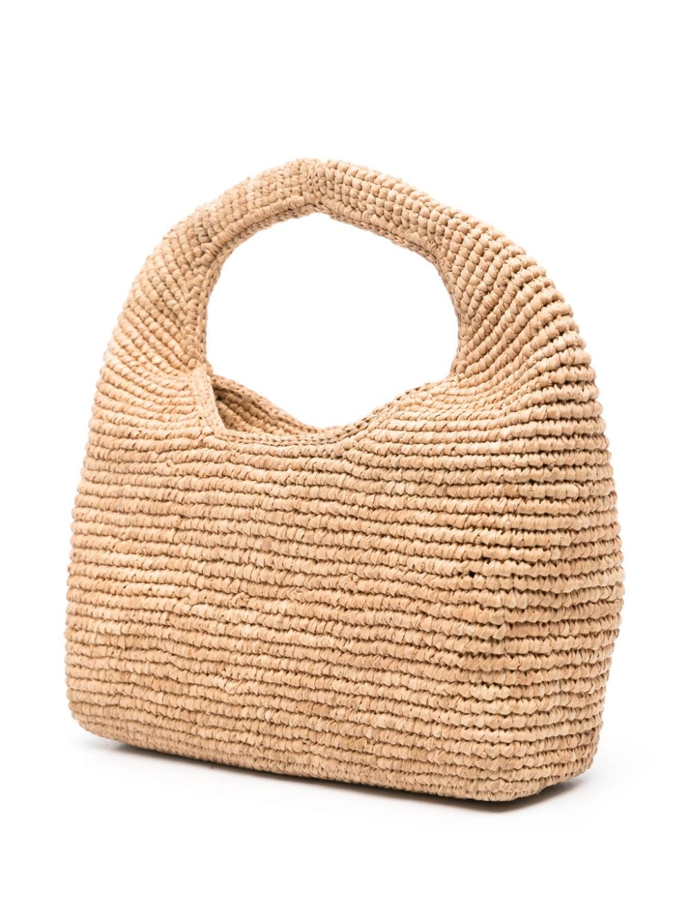 Manebi MANEBI- Halfomoon Raffia Handbag