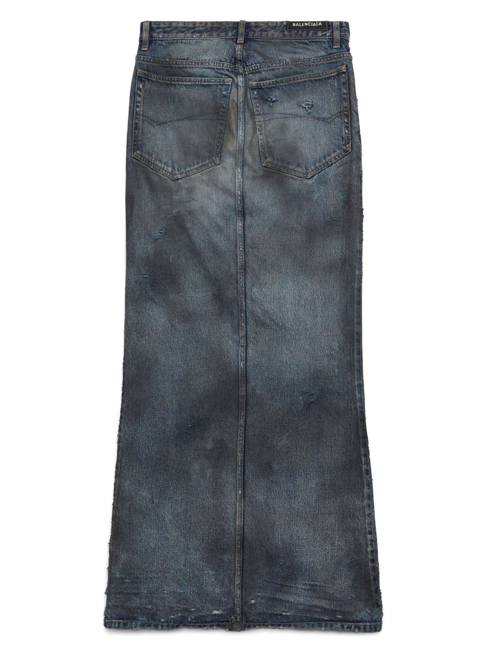 Balenciaga BALENCIAGA- Denim Long Skirt