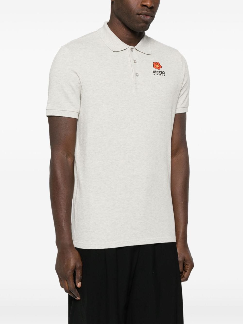 Kenzo KENZO- Boke Flower Cotton Polo Shirt