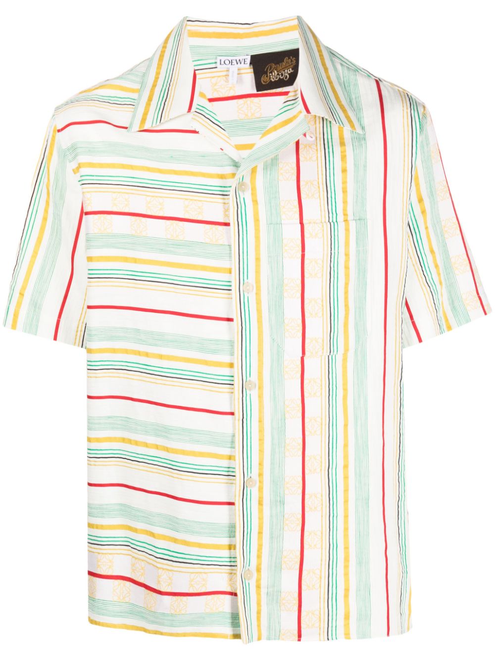 Loewe Paula's Ibiza LOEWE PAULA'S IBIZA- Short Sleeve Striped Shirt