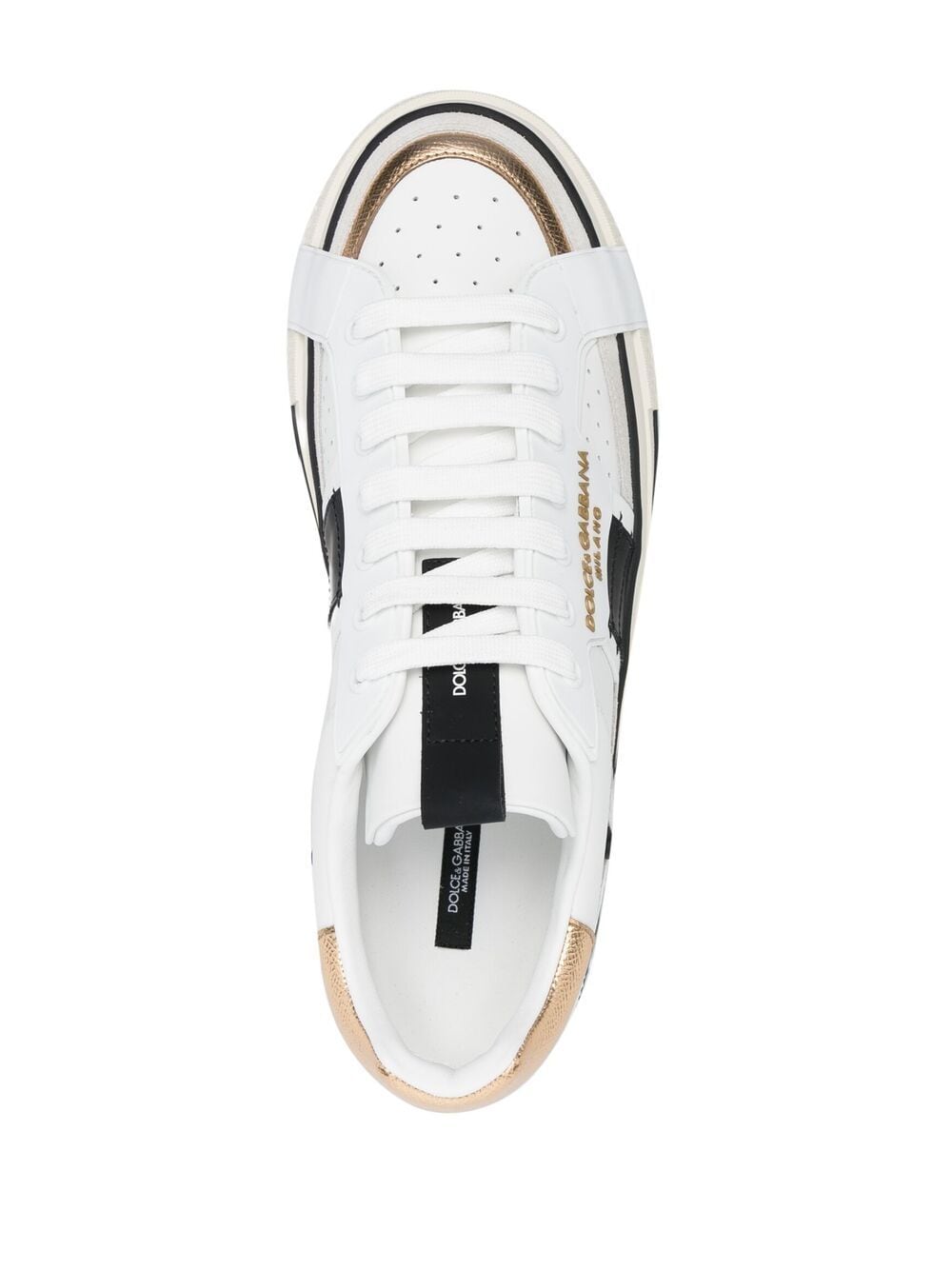 Dolce & Gabbana DOLCE & GABBANA- Leather Sneakers