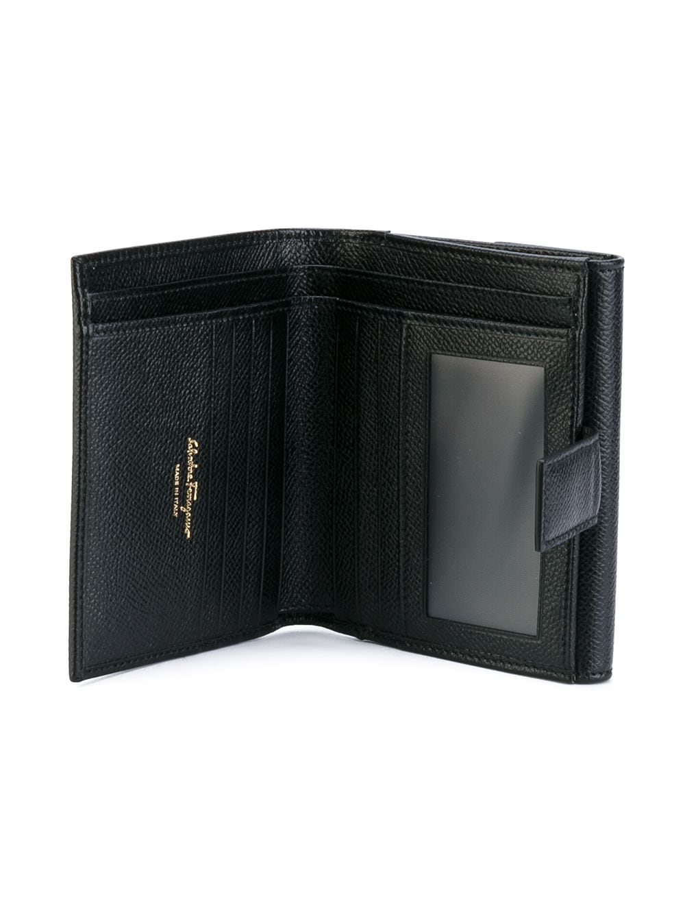 Ferragamo FERRAGAMO- Gancino Leather Wallet