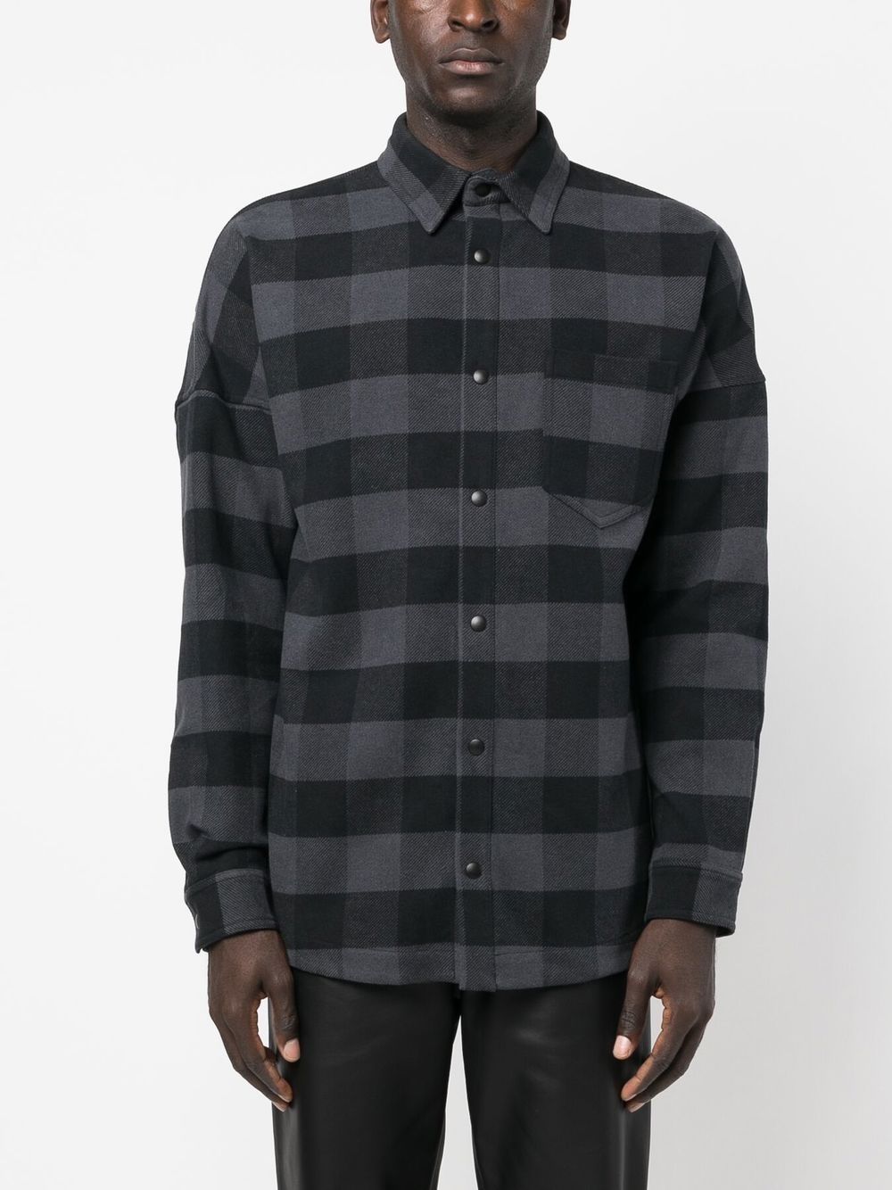 PALM ANGELS PALM ANGELS- Checked Cotton Overshirt