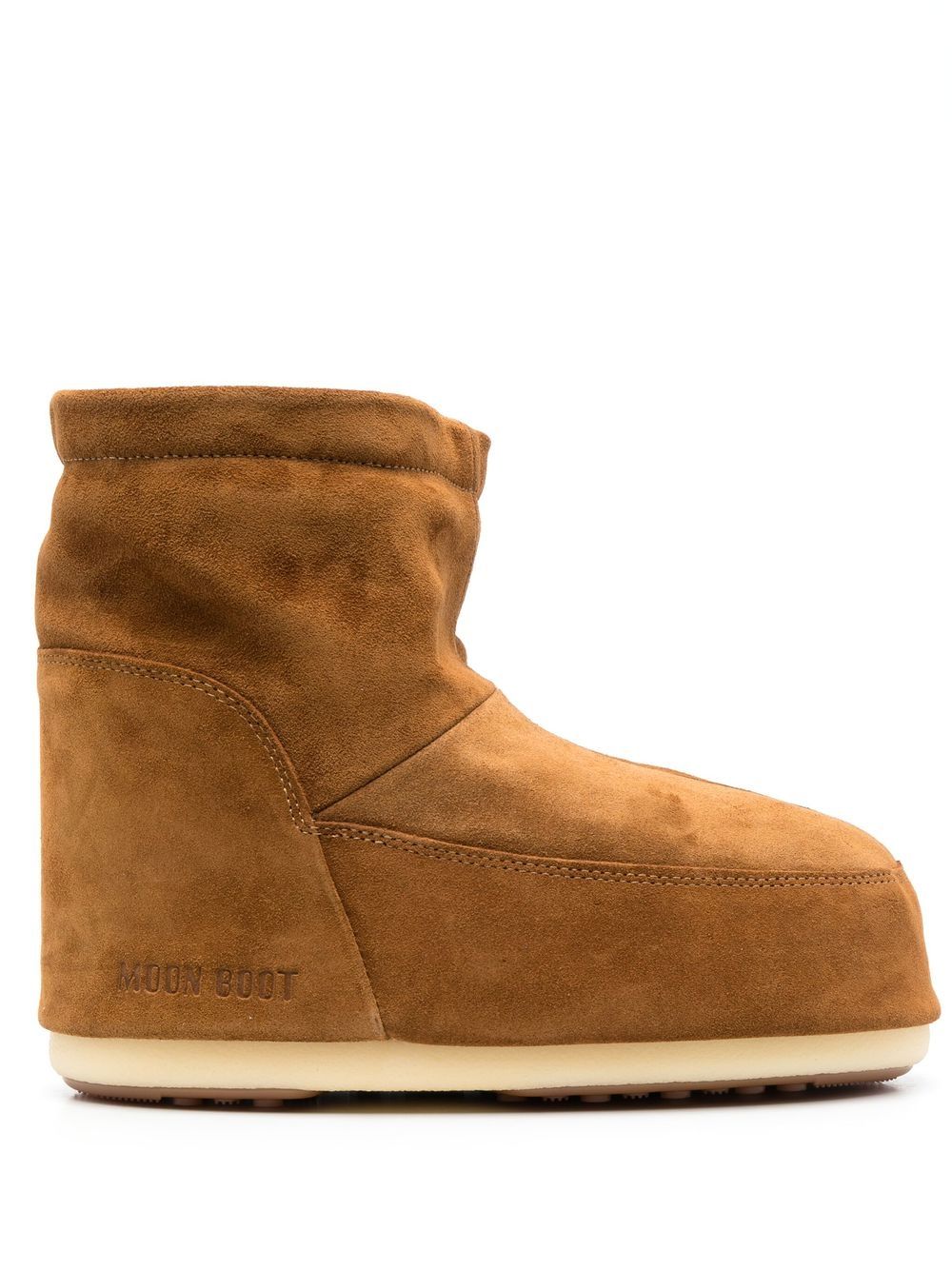  MOON BOOT HIGH LUXURY- Icon Low Suede Snow Boots