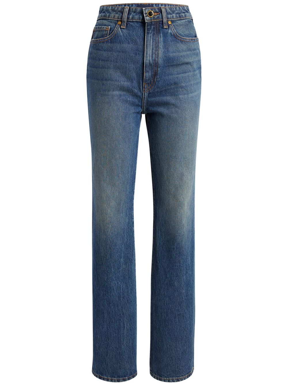 Khaite KHAITE- Danielle Denim Cotton Jeans