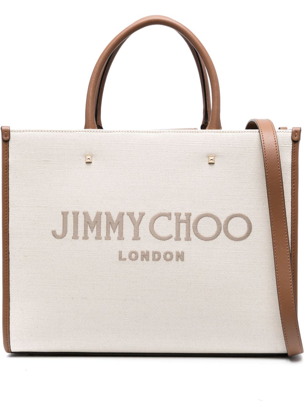 Jimmy Choo JIMMY CHOO- Avenue M Tote Canvas Shopping Bag