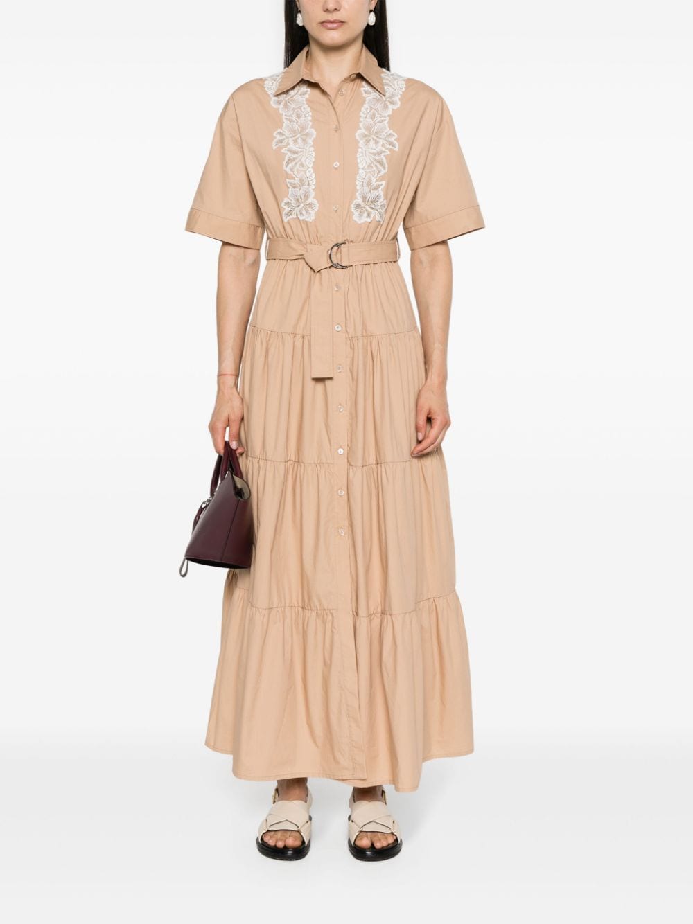 Ermanno ERMANNO- Cotton Shirt Dress