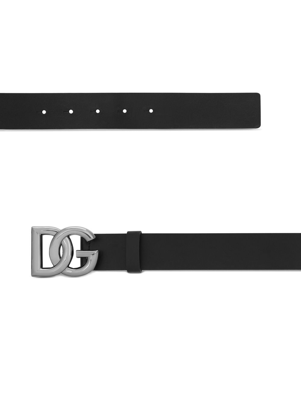 Dolce & Gabbana DOLCE & GABBANA- Dg Logo Leather Belt