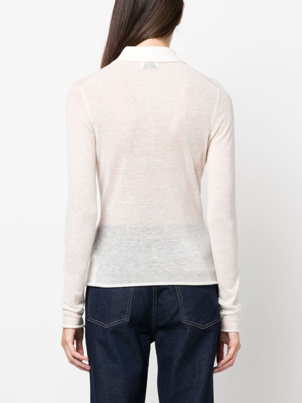 Filippa K FILIPPA K- Wool Long Sleeve Polo Shirt