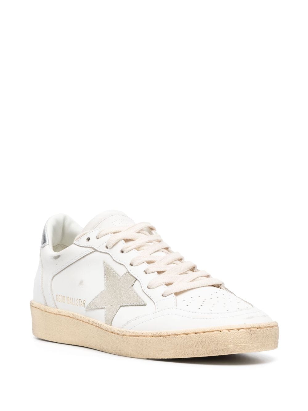 Golden Goose GOLDEN GOOSE- Ball Star Leather Sneakers