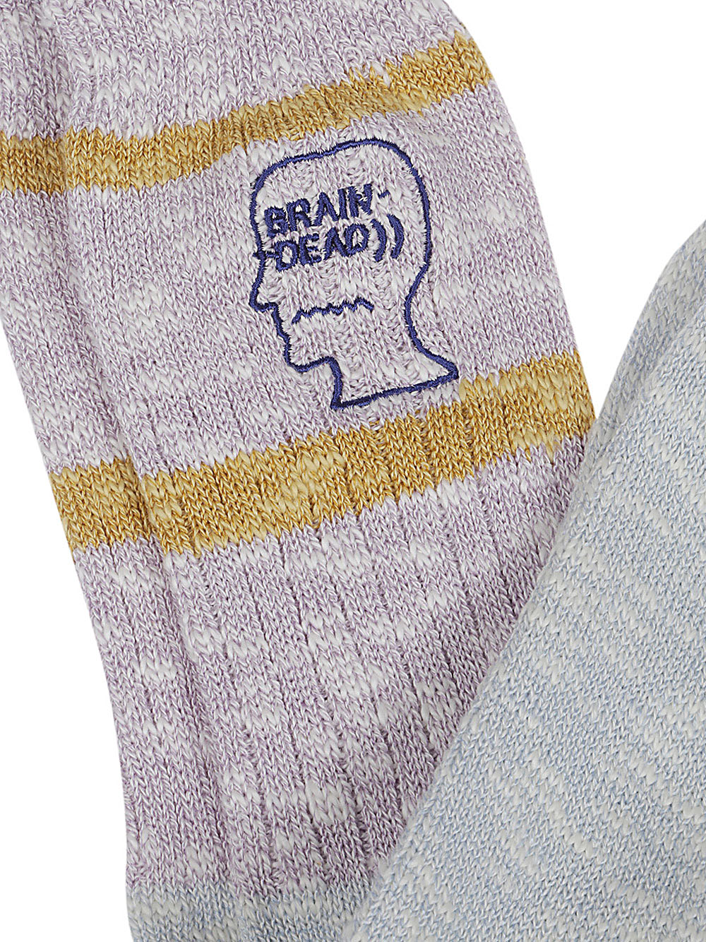 Brain Dead BRAIN DEAD- Cotton Socks With Striped Print