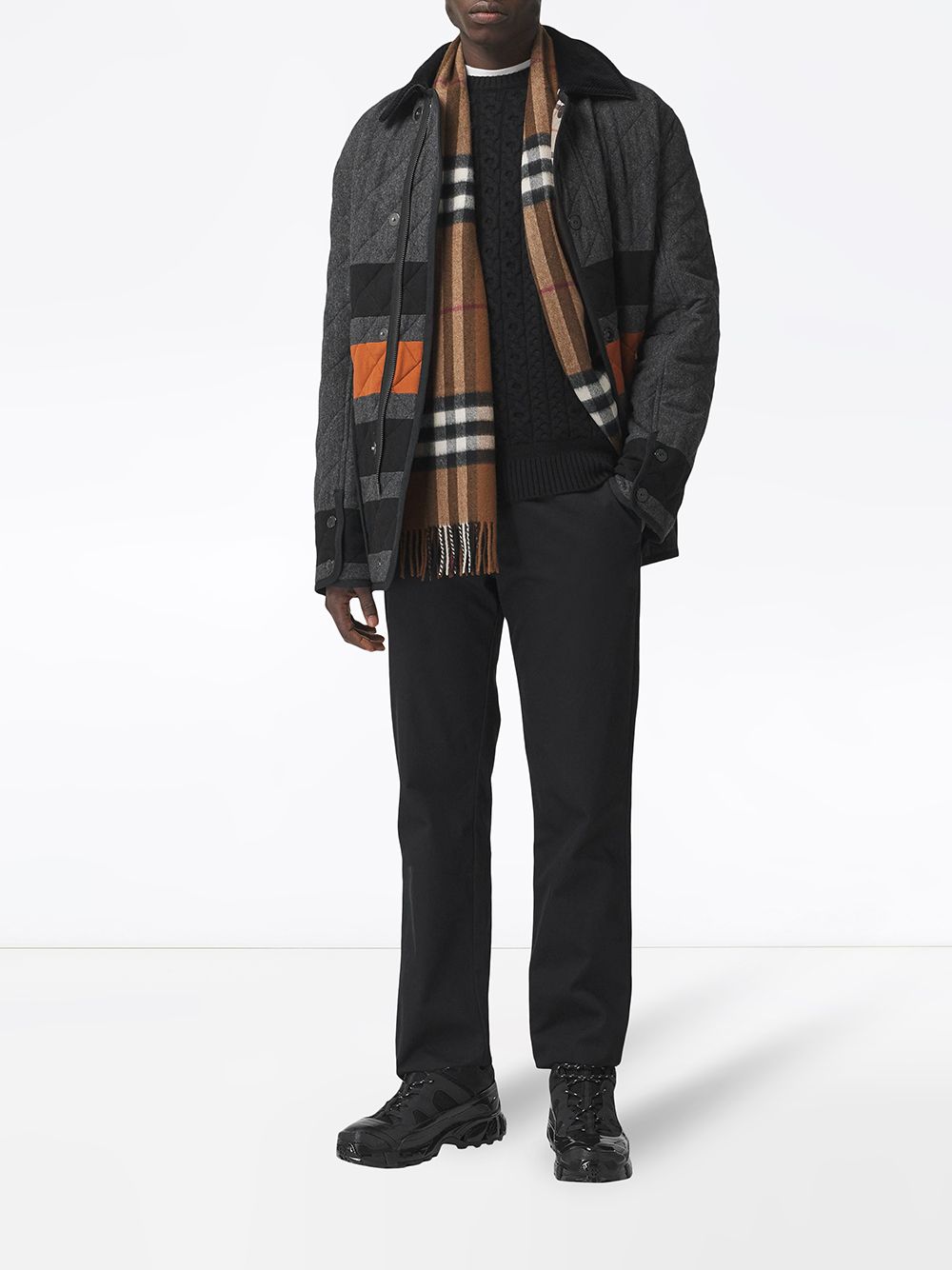 Burberry BURBERRY- Giant Check Cashmere Scarf