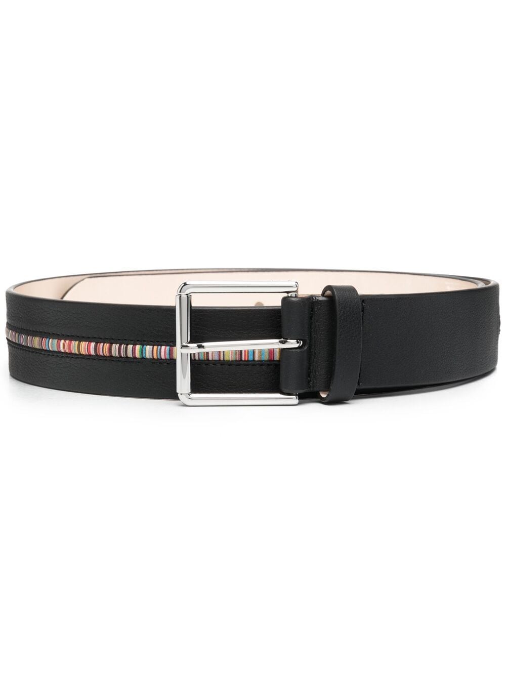 Paul Smith PAUL SMITH- Signature Stripe Leather Belt