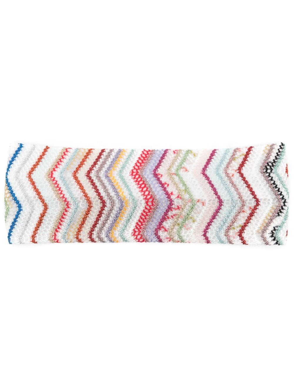 Missoni MISSONI- Zigzag Pattern Hair Band