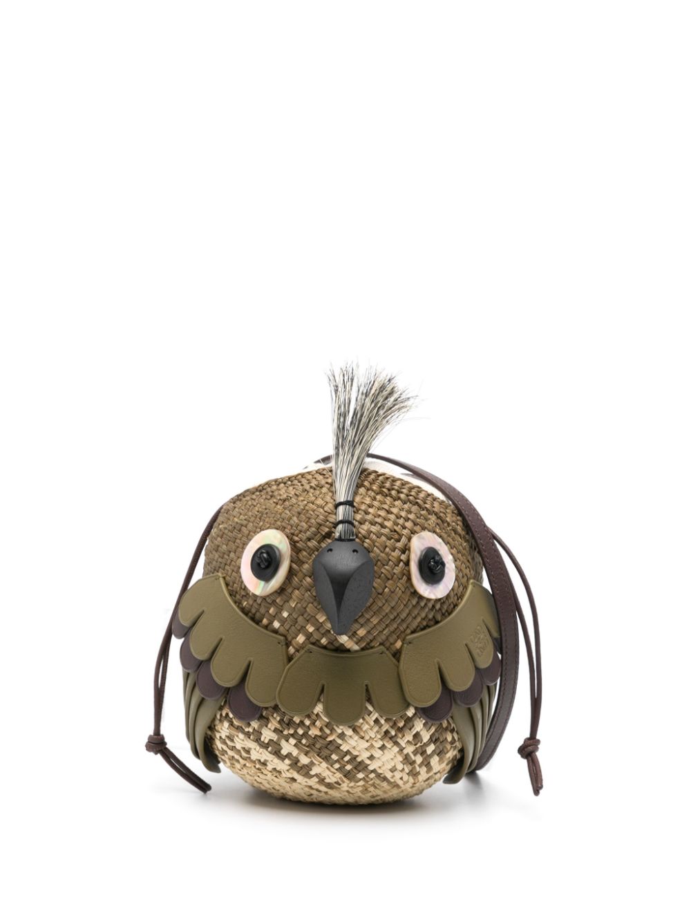 Loewe Paula's Ibiza LOEWE PAULA'S IBIZA- Bird Natural Fibers Clutch Bag