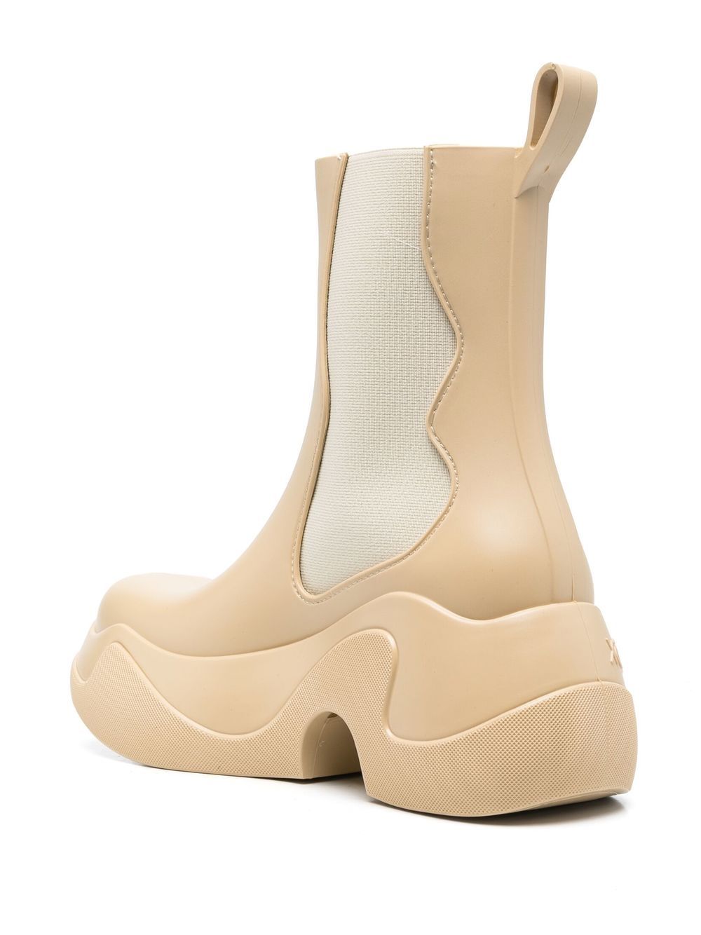 Xocoi XOCOI- Platform Rubber Ankle Boots