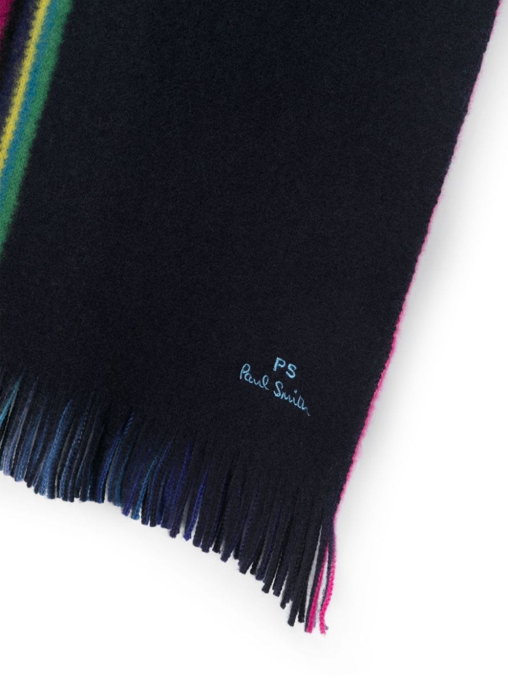 Ps Paul Smith PS PAUL SMITH- Sports Stripe Wool Scarf