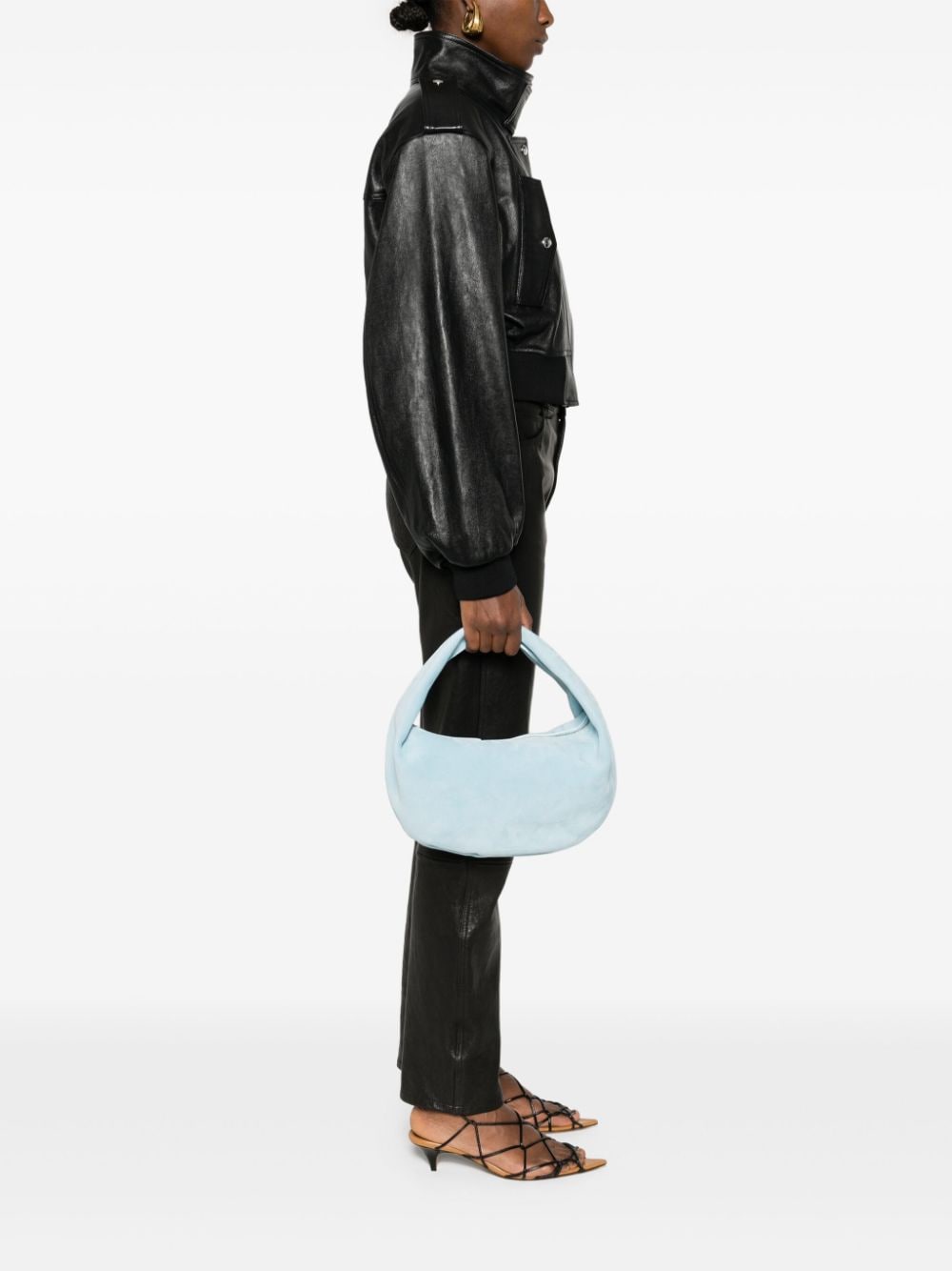 Khaite KHAITE- Olivia Medium Leather Hobo Bag