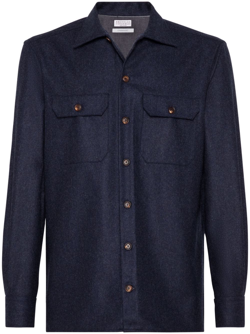 Brunello Cucinelli BRUNELLO CUCINELLI- Wool Shirt