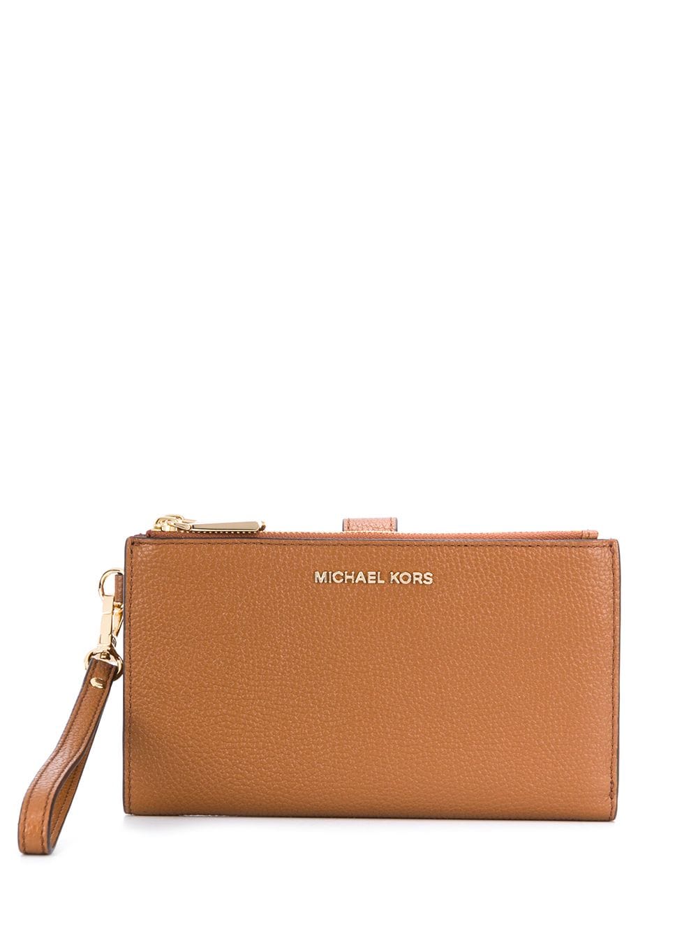  MICHAEL MICHAEL KORS- Jet Set Leather Clutch Bag