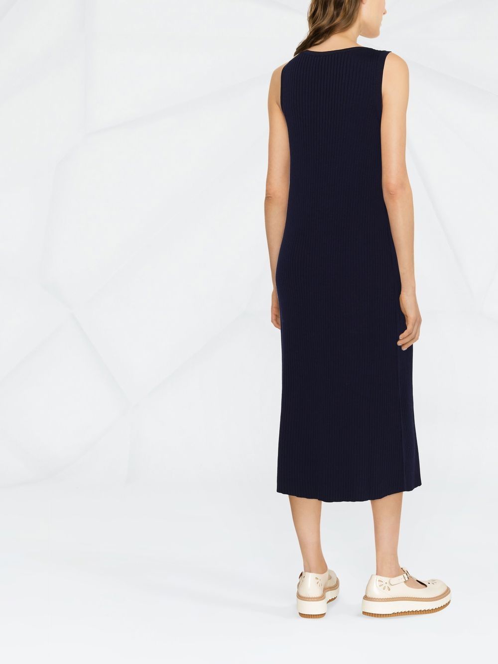 Chloé CHLOÉ- Long Sleeveless Knit Dress