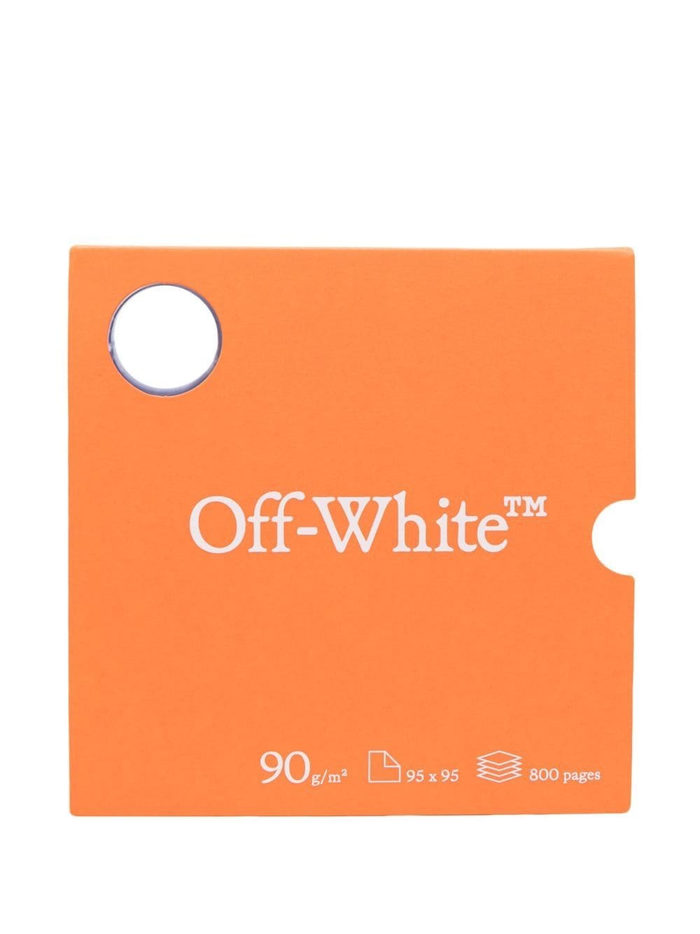 OFF-WHITE OFF-WHITE- Note Cube