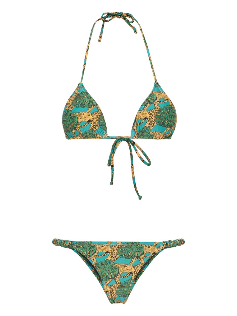 REINA OLGA REINA OLGA- Scrunchie Triangle Bikini Set