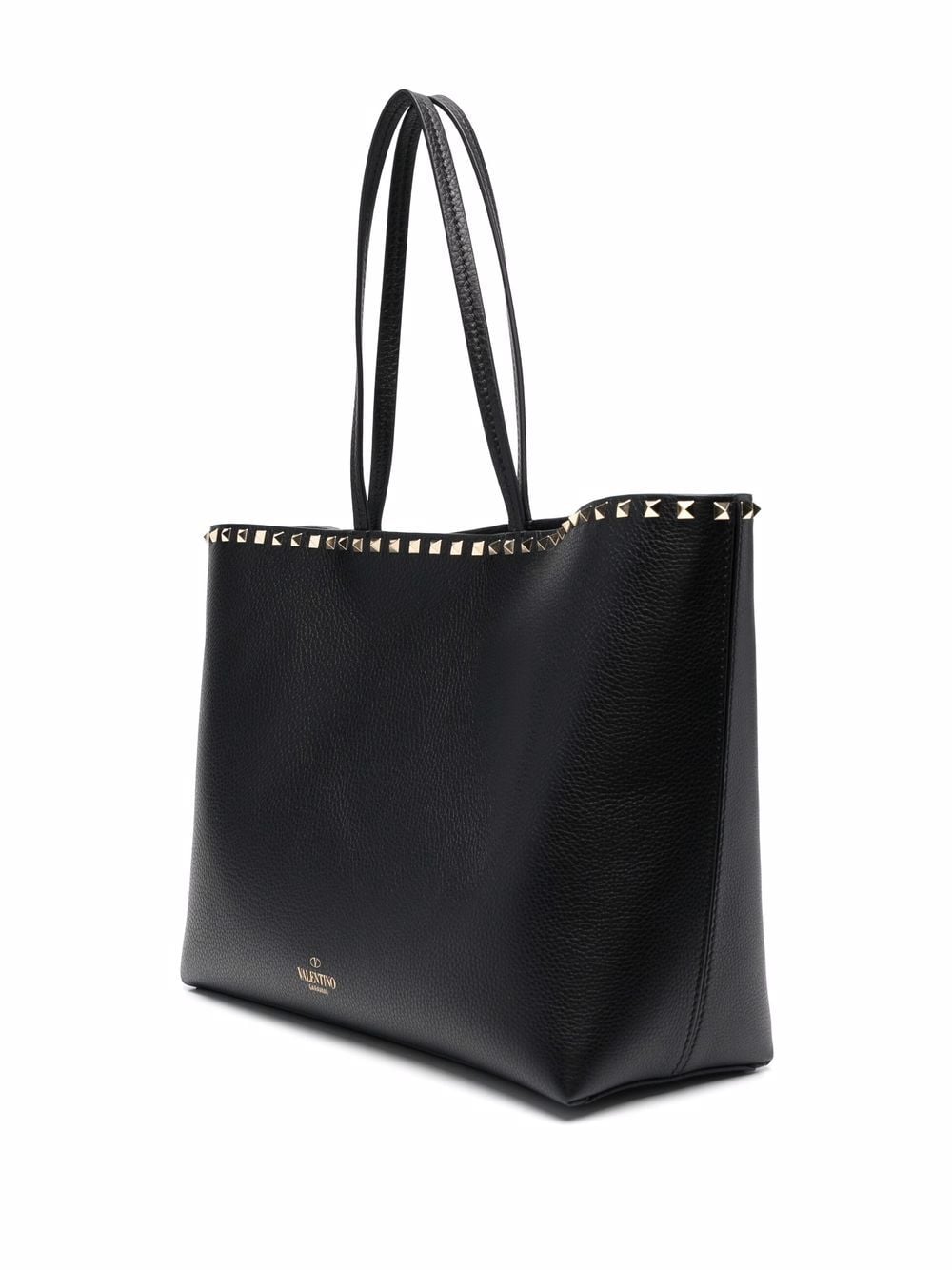 VALENTINO GARAVANI VALENTINO GARAVANI- Rockstud Leather Tote Bag