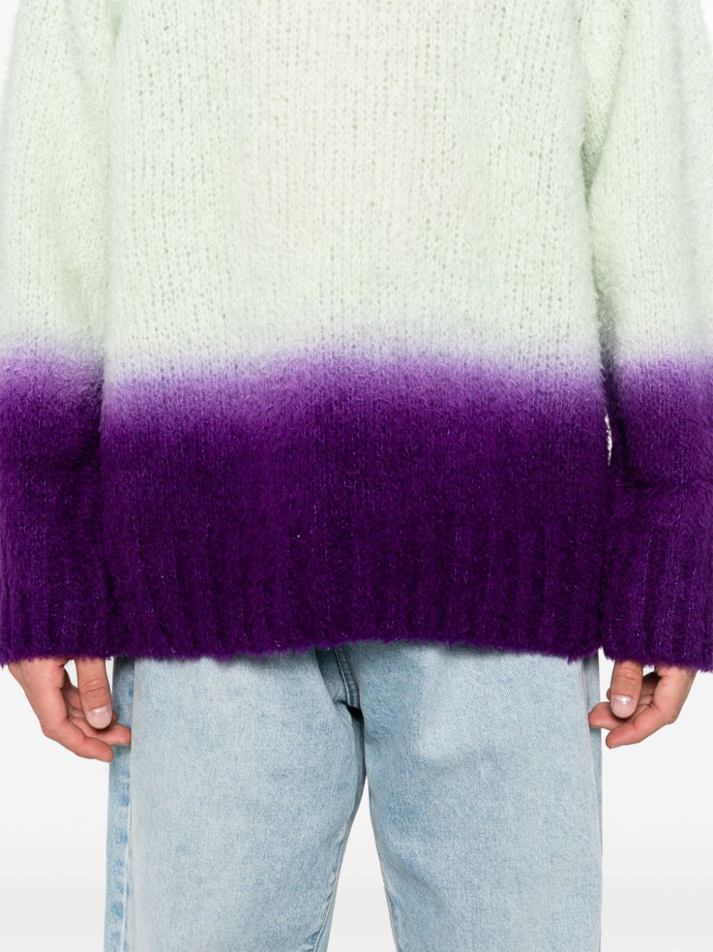 Sacai SACAI- Sweater With Gradient Effect