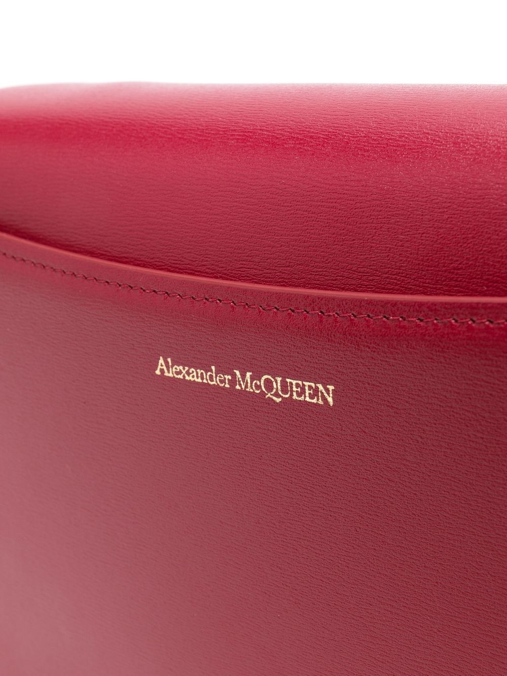 Alexander McQueen ALEXANDER MCQUEEN- The Four Ring Leather Shoulder Bag