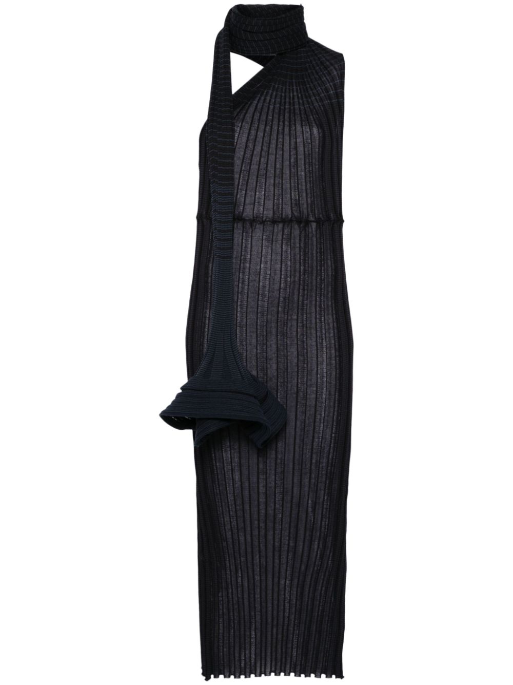 Issey Miyake ISSEY MIYAKE- Knitted Long Dress